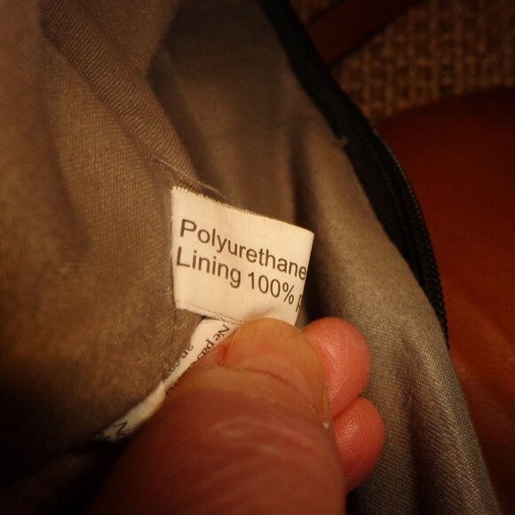 Kelly & Katie Satchel Bag Black/Tan Double Adj. Handle Straps Zip/Snap Closure - Picture 11 of 14